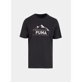 Puma 681994-01 Open Road Graphics Tee Tişort Erkek T-Shirt - Siyah