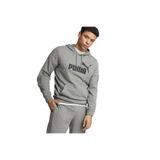 Puma 68257203 ESS No 1 Logo Gri Günlük Stil Erkek Sweatshirt