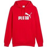 Puma 68257211 ESS No 1 Logo Hoodie Kırmızı Günlük Stil Erkek Sweatshirt