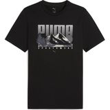 Puma 68482801 Graphics Mountain Tee Erkek Spor Tişört - XS - Siyah