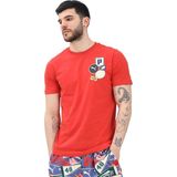 Puma 68482915 Graphics Icon Kırmızı Günlük Stil Unisex T-shirt