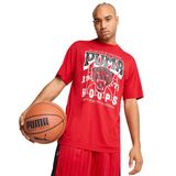 Puma 68545202 Rival Rage 4 Kırmızı Basketbol Erkek T-Shirt