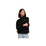 Puma 68811101 ESS Elevated Half-Zip Crew Siyah Günlük Stil Kadın Sweatshirt