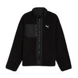 Puma 688371-01 Puma Reversible Sherpa Jacket Erkek Ceket Siyah