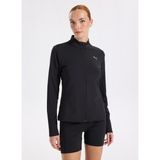 Puma 68951501 Traınıng Full-Zip Puma Bla Siyah Regular Fit Düz Kadın Zip Ceket