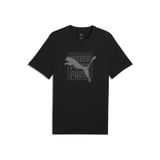 Puma 691775 Graphic Tee Tişört Erkek T-Shirt SİYAH
