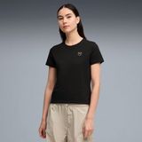 Puma 695708-01 Essential Elevated Kadın Siyah Tişört