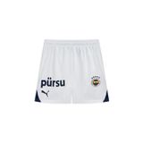Puma 77538304 Beyaz Fenerbahçe SK 2024/2025 Çocuk Futbol Şortu