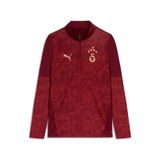 Puma 78288703 Galatasaray A Takım 1/4 Zip Kırmızı Antrenman Erkek Sweatshirt