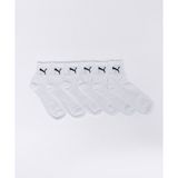 Puma 906110-04 Beyaz Short Crew 3P Unısex Çorap