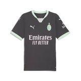 PUMA AC Milan 24/25 Erkek 3. Deplasman Forması Shadow Gray-Fresh Mint XS
