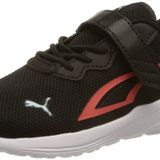 Puma All-Day Active Alternative Closure Sneakers Babies Unisex Bebek Spor Ayakkabı, Puma Black-Salmon-Light Aqua, 23