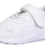 Puma All-Day Active Alternative Closure Sneakers Babies Unisex Bebek Spor Ayakkabı, Puma White-Puma White, 26