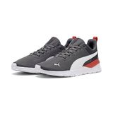 Puma Anzarun Lite Cool Dark Gray White Red Fire Erkek Spor Ayakkabı