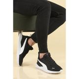 Puma Anzarun Lite Erkek Siyah Spor Ayakkabı Nefes Alabilir Yapı Kauçuk Taban ile Koşu ve Yürüyüş İçin İdeal - Siyah - Beyaz