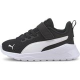 Puma Anzarun Lite Erkek Spor Ayakkabı Hafif ve Esnek Tasarım ile 0-4 Yaş Arası Çocuklar İçin - Siyah - Beyaz