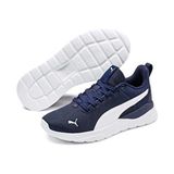 Puma Anzarun Lite Jr Unisex Spor Ayakkabı Lacivert Tekstil Malzeme ile Konforlu Tasarım