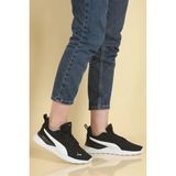 Puma Anzarun Lite Unisex Spor Ayakkabı Nefes Alabilir Malzeme ile Konforlu Günlük Kullanım - Siyah - Beyaz