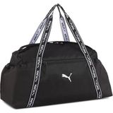 Puma At Ess Sport Bag Kadın Spor Çanta Polyester Orta Boy Ergonomik Tasarım Siyah Renk