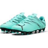 Puma Attacanto FG/AG Genç Futbol Ayakkabı Erkek Çocuk Turkuaz Renkli Krampon Türkiye Menşeli