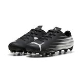 Puma ATTACANTO II FG/AG JR Çocuk Genç Dış Mekan Futbol Ayakkabısı 108496 Beyaz, Puma siyah Puma beyaz., 28 EU