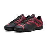 Puma Attacanto Tt 107478 Erkek Halısaha Futbol Ayakkabı Microfiber Malzeme ile Yetişkin Kullanıma Uygun - Turuncu - Beyaz