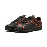 PUMA ATTACANTO TT Jr Erkek Çocuk/Unisex Krampon, PUMA Black-Glowing Red, 30 EU