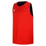PUMA Basketbol Antrenman Çift Taraflı Forma, Puma Red-Puma Black, M