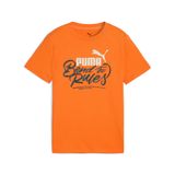 Puma Baskılı Erkek Çocuk T-Shirt 68847226-Mıd90S Graphic Tee Iıı B O, Turuncu, 7-8 Yaş
