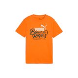 Puma Baskılı Turuncu Erkek Çocuk T-Shirt 68847226-MID90s Graphic Tee III B O