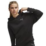 PUMA Bayan Better Essentials kapüşonlu kazak Tr ter, Puma Siyah, M