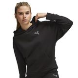 PUMA Bayan Better Essentials kapüşonlu kazak Tr ter, Puma Siyah, XL