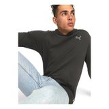 Puma Better Essentials Hoodie Kapüşonlu Sweatshirt, S, 675978, PUMA Black, erkek
