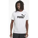 Puma Beyaz Erkek Kısa Kol T-Shirt ESS LOGO TEE