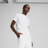 Puma Beyaz Evostrıpe Tişört Erkek XS Nefes Alabilir Kumaş ile Şık Tasarım