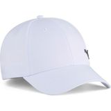 Puma Beyzbol Şapkası Erkek Kullanıcılar İçin Metal Logo Detaylı Beyaz Renkli 6 Panel - Puma White