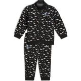 Puma Bmw M Motorsport Çocuk Tamamı Baskılı Eşofman Takımı - 6 - 9 Ay - Puma Black