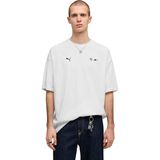Puma Bmw M3 T7 Erkek Beyaz Günlük Stil T-Shirt 63487402