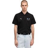 Puma Bmw Mms Essentials Erkek Siyah Günlük Stil Polo Yaka T-Shirt 63490001