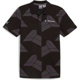 Puma Bmw Mms Jaquard Polo Erkek T-Shirt - Siyah - XL