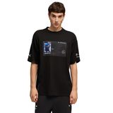 PUMA Bmw Mms Lifestyle Tee Erkek Günlük Tişört 63542601 Siyah,Siyah S