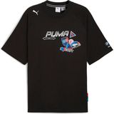 Puma Bmw Mms Stıcker Tee Erkek Yetişkin T-Shirt - L - Siyah