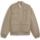 Puma Bomber Jacket Erkek Ceket - L - Kahverengi
