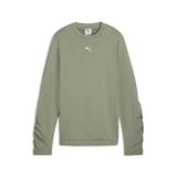 Puma BOWTIQUE Genç Bisiklet Yaka Sweatshirt, 13-14 Yaş, TYC7A6747E7059BDB73B65100, Lux Army, Unisex Çocuk