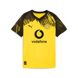 PUMA BVB Home Jersey Replica Jr Unisex Çocuk Forma, Faster Yellow-PUMA Black, 11-12 YAŞ