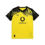 PUMA BVB Home Jersey Replica Jr Unisex Çocuk Forma, Faster Yellow-PUMA Black, 13-14 YAŞ