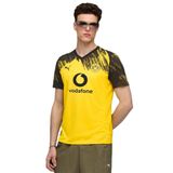 PUMA BVB Home Jersey Replica Unisex Yetişkin Forma, Faster Yellow-PUMA Black, XL