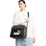 Puma Campus Medium Reporter Bag Unisex Omuz Çantası - Tek Ebat - Siyah