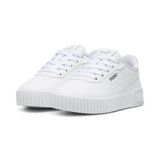 Puma Carina 2.0 Holo 2.0 PS White Mauve Silver Kadın Spor Ayakkabı