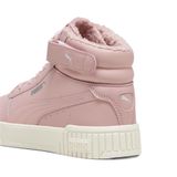 Puma Carina 2.0 Mid Winter Sneakers Youth Kız Çocuk Spor Ayakkabı, Future Pink-PUMA Silver-Alpine Snow, 39